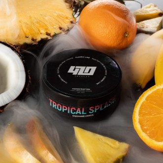 Тютюн 420 Tropical Splash (Ананас, манго, диня) 100 грамів