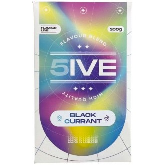 Кальянна суміш 5IVE Flavour Black Currant (Чорна смородина) 100g