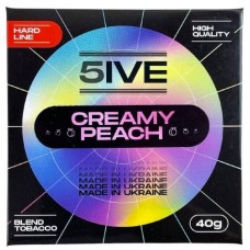 Тютюн 5IVE Hard Creamy Peach (Персиковий крем) 40g