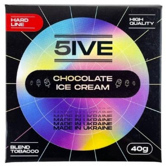 Тютюн 5IVE Hard Chocolate ice cream (Шоколадне печиво) 40g