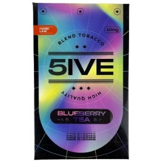 Тютюн 5IVE Hard Blueberry Tea (Чорничний чай) 100g