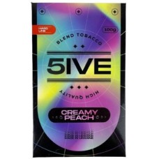 Тютюн 5IVE Hard Creamy Peach (Персиковий крем) 100g