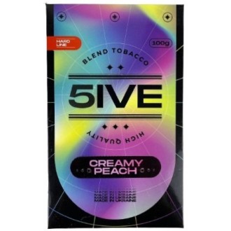 Тютюн 5IVE Hard Creamy Peach (Персиковий крем) 100g