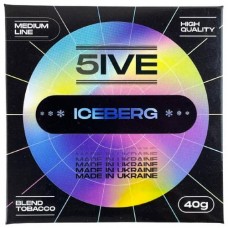 Тютюн 5IVE Medium Iceberg (Лютий лід) 40g