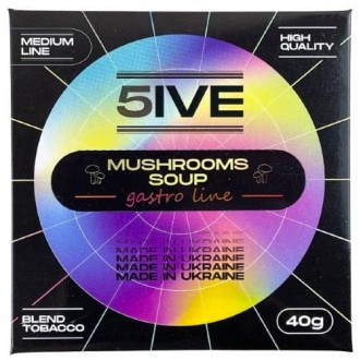 Тютюн 5IVE Medium Mushrooms Soup (Грибний крем-суп) 40g