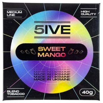 Тютюн 5IVE Medium Sweet Mango (Солодке манго) 40g