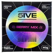 Тютюн 5IVE Medium Berry Mix (Ягідний мікс) 40g