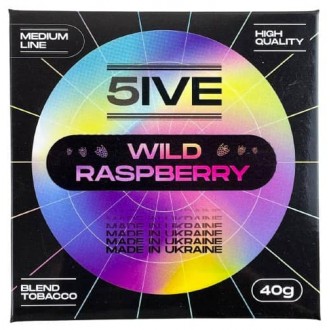 Тютюн 5IVE Medium Wild Raspberry (Дика малина) 40g