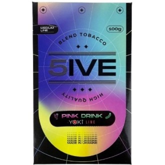 Тютюн 5IVE Medium Pink drink (Огірок-Маракуя) 100g