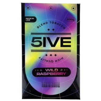 Тютюн 5IVE Medium Wild Raspberry (Дика малина) 100g