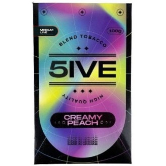 Тютюн 5IVE Medium Creamy Peach (Персиковий крем) 100g