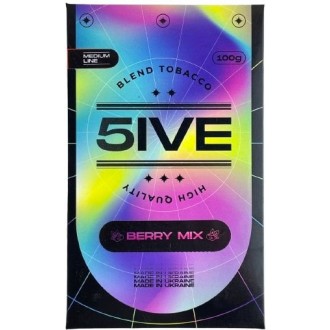 Тютюн 5IVE Medium Berry Mix (Ягідний мікс) 100g