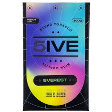 Тютюн 5IVE Medium Everest (Евкаліпт, м'ята, хвоя) 100g