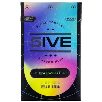 Тютюн 5IVE Medium Everest (Евкаліпт, м'ята, хвоя) 100g