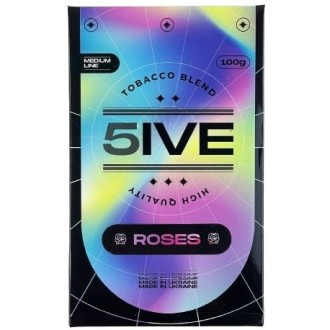 Тютюн 5IVE Medium Roses (Троянда) 100g