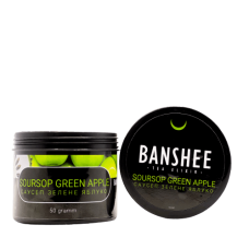 Бестабачная смесь Banshee Dark Soursop Green Apple (Саусеп Зеленое Яблоко) (50 грамм)