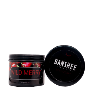 Бестабачная смесь Banshee Dark Wild Merry (Дикая черешня) (50 грамм)