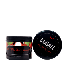 Бестабачная смесь Banshee Dark Watermelon-Guava (Арбуз-гуава) (50 грамм)