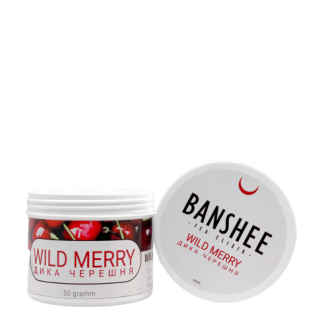 Бестабачная смесь Banshee Light Wild Merry (Дикая черешня) (50 грамм)