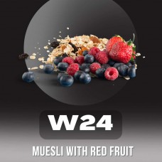 Тютюн Black&White Muesli with red fruit (Мюслі з фруктами та ягодами) 40 грамів