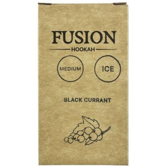 Тютюн Fusion Medium Ice Black Currant (Чорна смородина з льодом) (100 грамів)