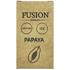 Тютюн Fusion Medium Ice Papaya (Папая з льодом) (100 грамів)