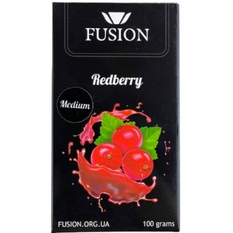 Тютюн Fusion Medium Redberry (Червона смородина) (100 грамів)