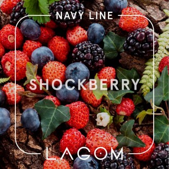 Тютюн Lagom Navy Shockberry (Кислі ягоди) (40 грамів)