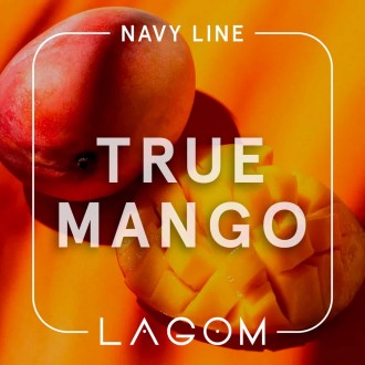 Тютюн Lagom Navy True Mango (Спілий манго) (40 грамів)