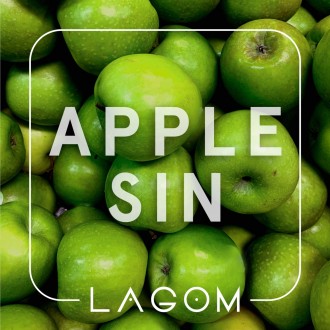 Тютюн Lagom Apple Sin (Зелене яблуко) (200 грамів)