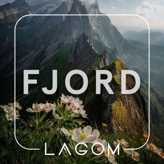 Тютюн Lagom Fjord (Альпійські трави) (200 грамів)