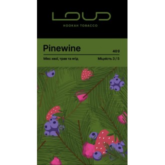 Тютюн Loud Pinewine (Мікс хвої, трав та ягід) 40g