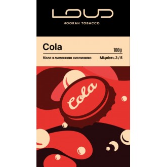 Тютюн Loud Cola (Кола з лимонною кислинкою) 100g