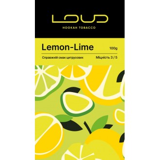 Тютюн Loud Lemon-lime (Лимон-лайм) 40g