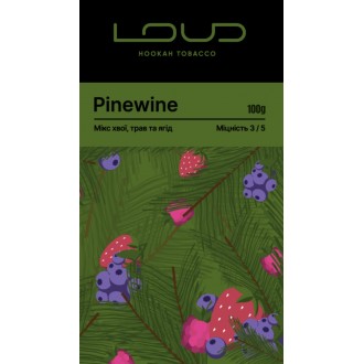 Тютюн Loud Pinewine (Мікс хвої, трав та ягід) 100g