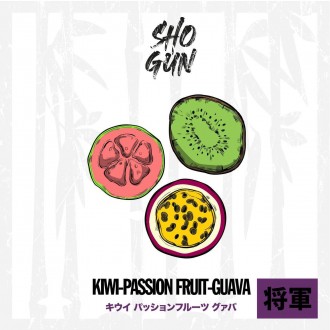 Тютюн Shogun Kiwi-Passion Fruit-Guava (Ківі, маракуя, гуава) 60g