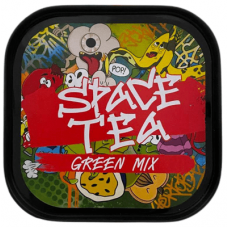 Кальянна суміш Space Tea Green Mix (Зелене яблуко, ківі) 100 грамів