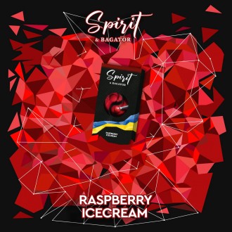 Тютюн Spirit & Bagator Raspberry IceCream (Малинове морозиво) 40 грамм