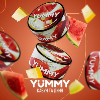 Тютюн Yummy Кавун та диня 100 грамів