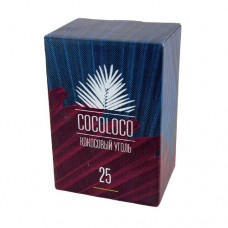 Уголь кокосовый Khmara CocoLoco 25*25 1 кг