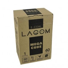 Вугілля горіхове Lagom E-Coal 30*25 1 кг